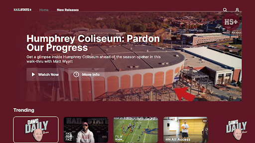 Android application HailState+ TV screenshort