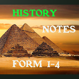 Gambar ikon History form 1-form 4 notes