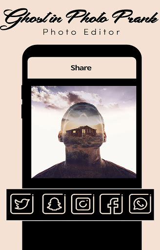 घोस्ट इन फोटो प्रैंक फोटो एडिटर