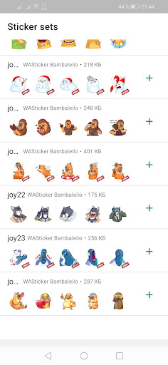 WASticker Joy Stickers