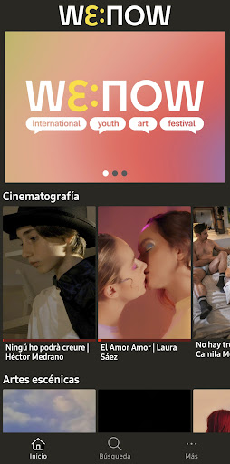 Android application Festival WE:NOW screenshort