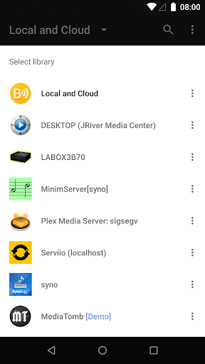 BubbleUPnP cho DLNA / Chromecast / TV thông minh