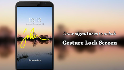 Gesture Lock Screen Gallery Screentshots 2