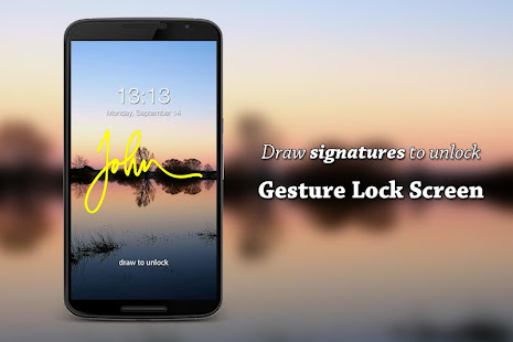 Gesture Lock Screen android2mod screenshots 3