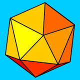 Origami 3D icon