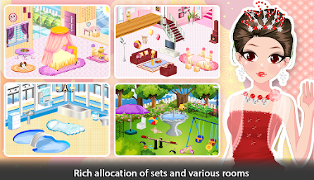 Girl Doll House - Room Design