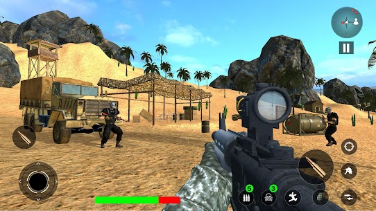 FPS Honor MOD APK: Special Forces (GOD MODE) Download 3