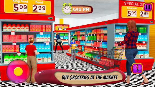 Screenshot 3 Virtual madre vida Sim juegos android