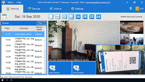 RTSP Security Camera Screen 3