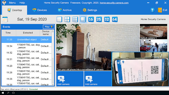 Free Security Camera for pc screenshots 3