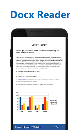 Android application Docx Reader - Word, Document, screenshort