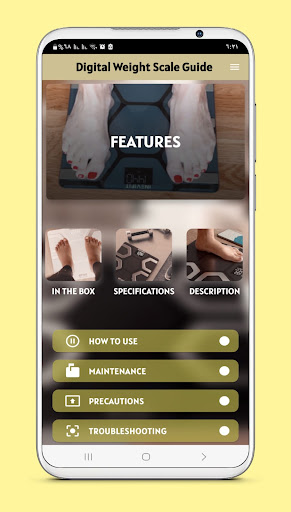 digital weight scale guide