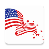 4th July photo stickers icon