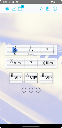 Android application Ear Major: Musical Ear Trainer screenshort