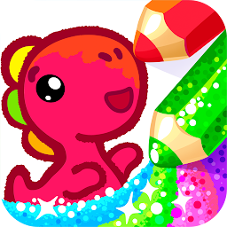「Coloring games for kids age 5」圖示圖片
