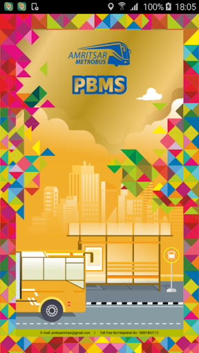 Android application Amritsar BRTS screenshort