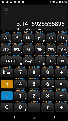 Android application RPN9 screenshort