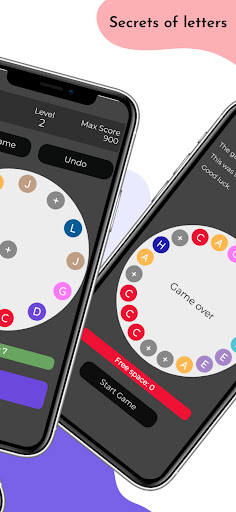 Letter Ring Puzzle Game