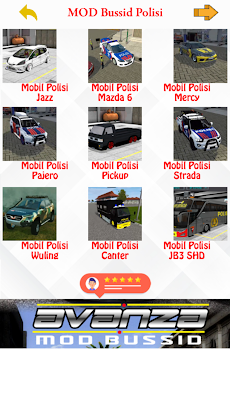 Bussid Mod Mobil Polisi, Balapのおすすめ画像2