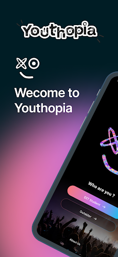 Android application Youthopia'22 screenshort
