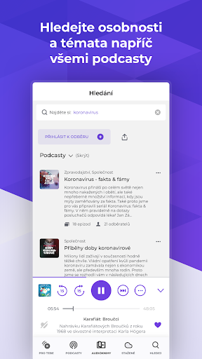 Youradio Talk: podcasty Screen 3