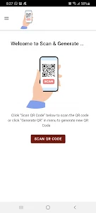Scan & Generate QR Codes