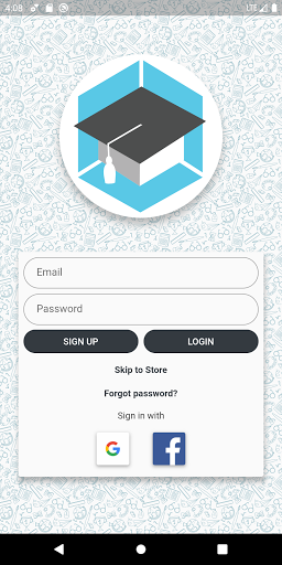 Android application SchoolHub: Powered By Advance screenshort