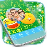Kid Photo Frames with Stickers icon