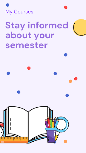 Android application My Courses - Student Calendar screenshort