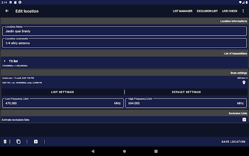 Screenshot of TXAdvance