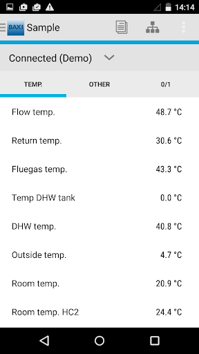Android application ServiceTool screenshort