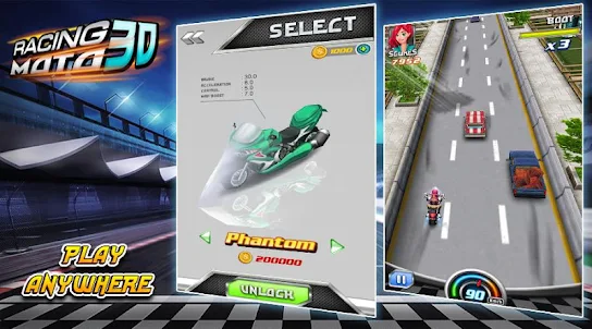 Moto Racing 3D Game