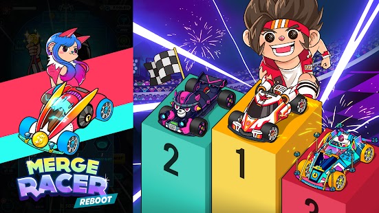 Merge Racer : Idle Merge Game Screenshot