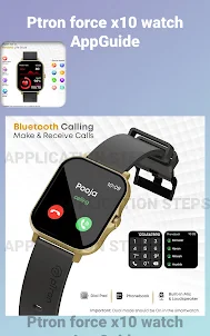 Ptron force x10 watch AppGuide