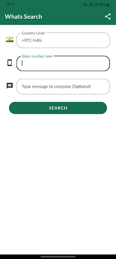WhatsSearch Screenshot