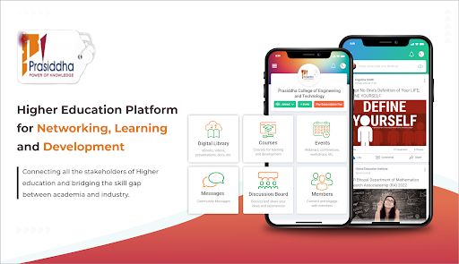Android application Prasiddha College of Engg&Tech screenshort
