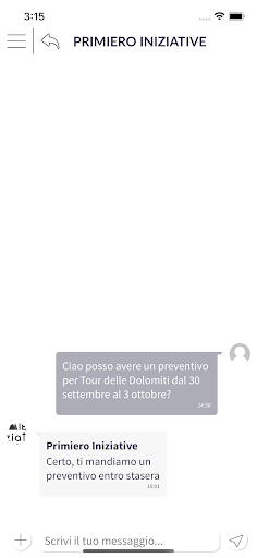 Primiero Iniziative Screen 2