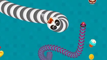 screenshot of Worms Dash.io - snake zone