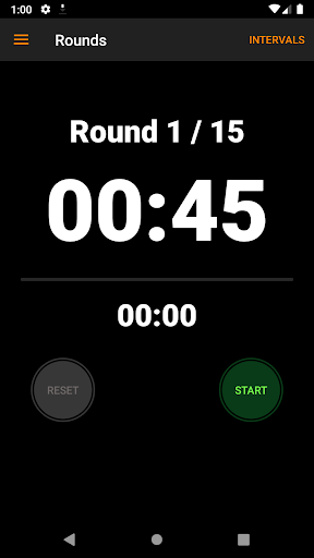 Workout timer - interval tabat Screen 3