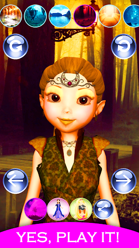 Princess Fairy Hair Salon Game