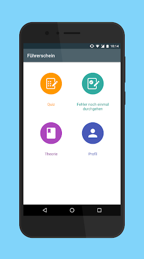 Android application Führerschein Quiz 2020 screenshort