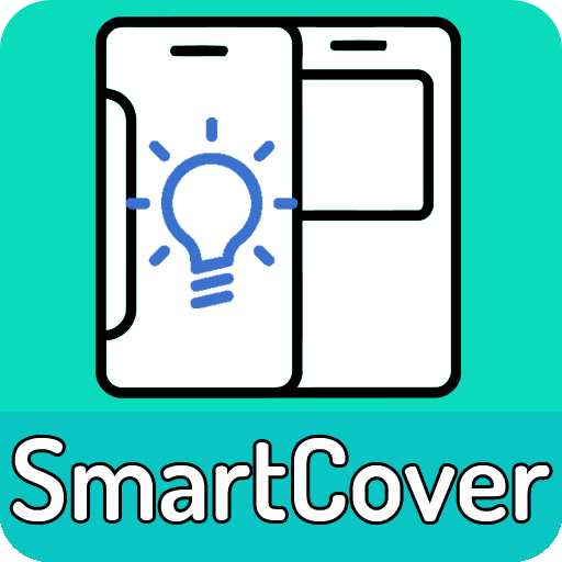 Smart Cover icon. Flip smartphone icon.