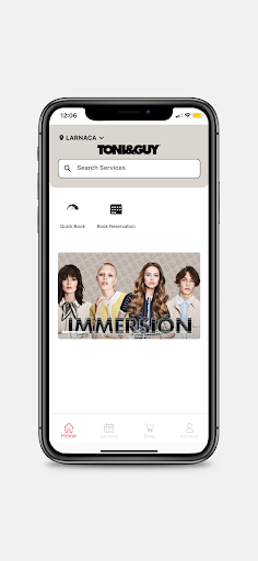 Android application TONI&GUY CYPRUS screenshort