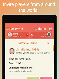 Rackword - Online word game