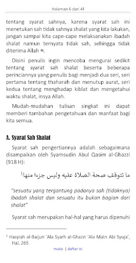 Syarat Shalat Mazhab Syafi’i Screen 3