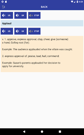 English Synonyms Dictionary