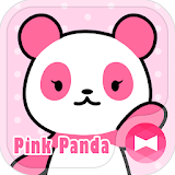 Cute Wallpaper Pink Panda Theme icon
