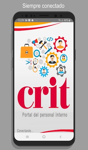 Android application INTRANET CRIT screenshort