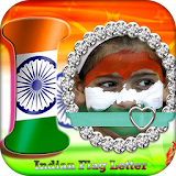 Indian Flag Letter Photo Frame icon