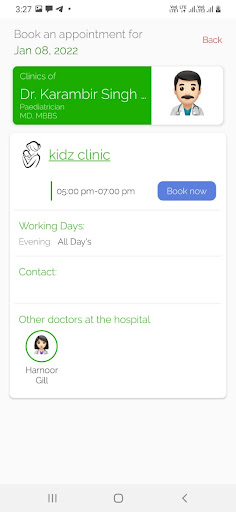 Dr Harnoor Gill Screen 3